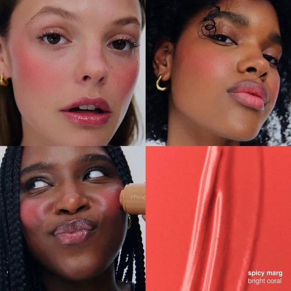 RHODE Pocket Blush Buildable Hydrating Cream Blush in Spicy Marg - Picture 2 of 4